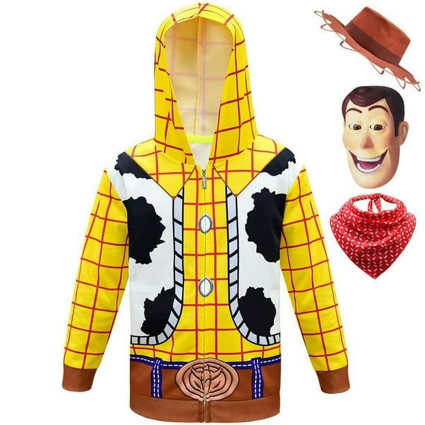 Disfraz De Halloween Niño cosplay Woody Toy Story 4 Performance Traje Para Niños