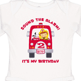 thumbnail image 4 of Inktastic Fire Truck 2nd Birthday Boy Boys Long Sleeve Baby Bodysuit, 4 of 5