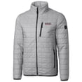 thumbnail image 2 of Cutter & Buck Gray Texas Tech Red Raiders Primary Team Logo Rainier PrimaLoft Eco Insulated Full-Zip Puffer Jacket, 2 of 3