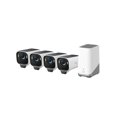 thumbnail image 1 of eufy Security eufyCam S3 Pro Kit de 4 Cámaras, Cámara Solar Inalámbrica para Exteriores, Visión Nocturna MaxColor, Cámara de Seguridad 4K con Panel Solar, Reconocimiento Facial AI, Almacenamiento Loca, 1 of 5