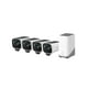 thumbnail image 1 of eufy Security eufyCam S3 Pro Kit de 4 Cámaras, Cámara Solar Inalámbrica para Exteriores, Visión Nocturna MaxColor, Cámara de Seguridad 4K con Panel Solar, Reconocimiento Facial AI, Almacenamiento Loca, 1 of 5