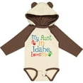 thumbnail image 3 of Inktastic My Aunt in Idaho Loves Me Boys or Girls Long Sleeve Baby Bodysuit, 3 of 5