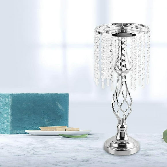Candle Holder Candlestick Centerpiece for Table Hotel Wedding Silver Centerpiece restaurant Small