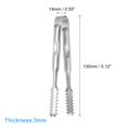 thumbnail image 2 of Serving Tongs, 3pcs 5 Inch - Stainless Steel Ice Tongs, Tiny Tongs for Appetizers, Sugar, Charcuterie, Dessert, Tea Parties, 2 of 5