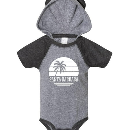 

Inktastic Santa Barbara California Palm Tree Gift Baby Boy or Baby Girl Bodysuit