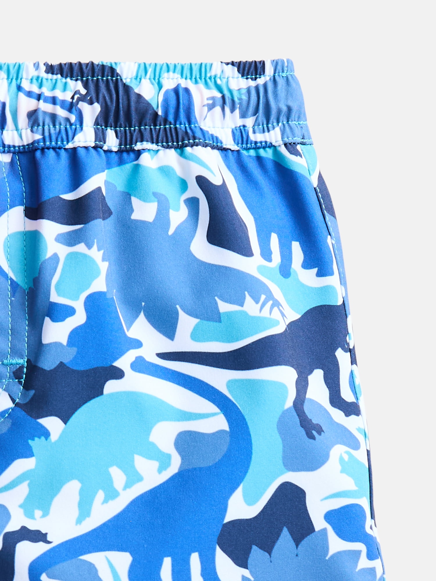 Wonder Nation Baby and Toddler Boys Printed Swim Trunks, Sizes 12M-5T