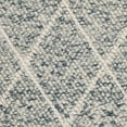 thumbnail image 6 of SAFAVIEH Natura Taegan Geometric Diamonds Area Rug, Ivory/Blue, 6' x 6' Square, 6 of 7