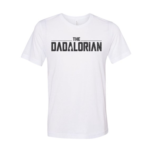 Dadalorian Shirt, The Dadalorain, Dad To Be Shirt, New Dad, Gift For Dad, Unisex Fit, Dad Announcement, Father's Day Gift, Gift For Him, White, LARGE