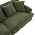 thumbnail image 5 of Christopher Knight Home 81.5" Chenille Upholstered Sofa, Modern 3 Seater Couch with Pillows, Green, 5 of 10