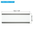 thumbnail image 2 of Unique Bargains Guided Reading Strips Tracking Highlight Colored Overlay Bookmark Clear 12 Pcs, 2 of 6