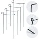 thumbnail image 3 of Paquete de 12 Estacas Soporte Flores JardíN Planta Anillo Semicircular, para Plantas Tomate, Borde, 3 of 5