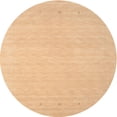 thumbnail image 1 of Ahgly Company Machine Washable Indoor Round Contemporary Yellow Orange Area Rugs, 4' Round, 1 of 7