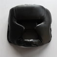 thumbnail image 4 of Soidarity Protector de cabeza de boxeo de tipo cerrado, protector de cabeza de boxeo para adultos, protector de cabeza de piel sintética, sombreros de Boxeo negro, 4 of 6
