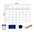thumbnail image 1 of Maoww Kitchen Dry Erased Refrigerator Whiteboard Set Monthly Planner Home Decor style 3, 1 of 8