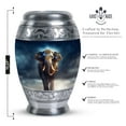 thumbnail image 2 of Majestic Elephant Urn - Cremation Urns For Adult Ashes Women - Large Urns For Human Ashes Adult Male - Urns For Human Ashes Adult Female Mom - Cremation Urns Large Adult (size -10"), 2 of 5