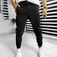 thumbnail image 4 of Vedolay Men Pants Relaxed Fit Camo Baggy Pants for Men,Black M, 4 of 5