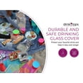thumbnail image 3 of Drink Tops MOD Tap and Seal Outdoor Drink Covers - Keep Bugs Out  - 4 Pack, Summer Crush, 3 of 7