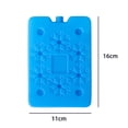 thumbnail image 3 of Ice Pack for Lunch Box and Cooler, BPA Free, Reusable and Long Lasting, Slim and Lightweight Design for Kids, Set of 2, Fun & Colorful Zhivalor Mochilas, Loncheras y Lapiceras, 3 of 8