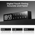 thumbnail image 2 of EooCoo Kitchen Timer with Touch Screen, Magnetic Back for Refrigerators, Ovens, Easy-to-Use Visual LED Digital Display for Quick Setting, Perfect for Cooking and Baking, 2 of 7
