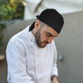 thumbnail image 4 of 12pcs Japanese Chef Hat With Tail Unisex Elastic Chef Hat Kitchen Cooking Caps for Men and Women for Restaurant and Hotel Use, 4 of 4