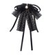 thumbnail image 5 of Cinta de encaje Pajarita con perla Broche negro Broche Pin Colgante Bowknot para accesorios de vestuario Camisa Regalos Uniforme de, 5 of 9