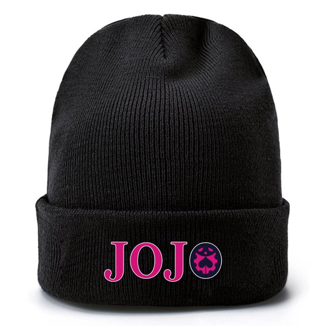 Gorro de punto Jojos Bizarres Adventures Anime Winter Unisex