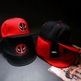 thumbnail image 2 of Gorra de béisbol de Marvel para niños, gorro de Deadpool ajustable, gorra de Hip Hop, Anime, figuras de Deadpool, 56-59CM Fivean unisex, 2 of 2