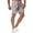 Grey, variant on Men Casual Summer Solid Trend Youth Sweatpants Fitness Running Beach Shorts, M, Yellow