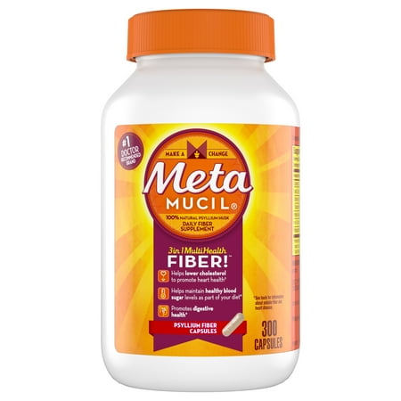 fiber metamucil psyllium capsules supplement health multi ct powder sugar nutritional loss weight
