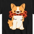 thumbnail image 3 of Corgi With Bone  - Toddler And Youth Short Sleeve Graphic T-Shirt, 3 of 6