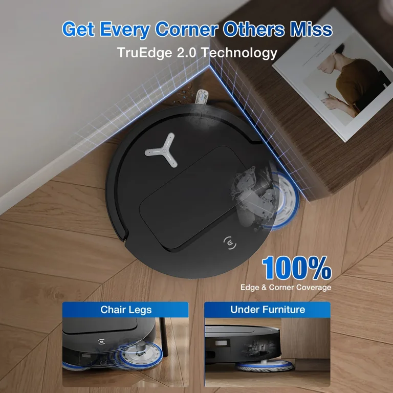 ECOVACS DEEBOT T50 PRO Omni Robot Vacuum and Mop, 3.19” Ultra-Slim