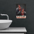 thumbnail image 6 of Metal Tin Signs Bathroom Chicken Vintage iron Sign Retro Funny But Did You Wash Your Hands Bathroom Decor Plaque Restroom Wall Art Poster Farmhouse Toilet Decoration, 6 of 9