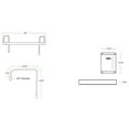 thumbnail image 3 of Cocoweb 43" Tru-Slim LED Picture Light - Mahogany Bronze, 3 of 5