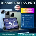 thumbnail image 2 of Tableta Xiaomi Pad 6S Pro original nueva de 2024, 16 GB + 1 T, 20000 mAh, 11 pulgadas, HD, 4K, Android 14, 5G, doble SIM, llamadas telefónicas, WiFi, GPS, tableta PC, 2 of 5