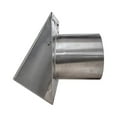 thumbnail image 2 of Builder’s Best 4" Galvanized Steel Dryer Vent Hood with Flapper, P-Tanium Finish, 2 of 5