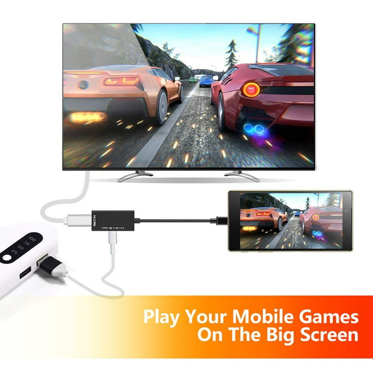 Micro Usb To Hdmi Cable Adapter Hd Video O Output For Android
