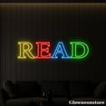 thumbnail image 2 of Glowneon Read Neon Sign, Read Led Sign, Library Decor, Reading Room Decor, Gift for Kids, 2 of 5