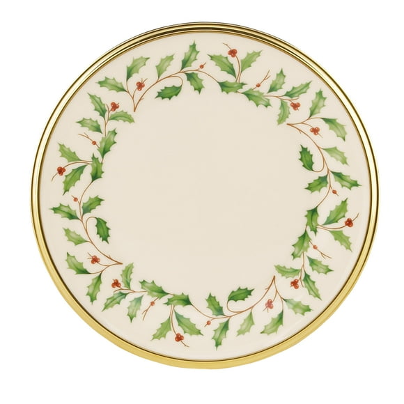 Plato redondo de porcelana Lenox 146504020 para Navidad