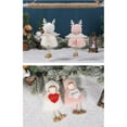 thumbnail image 6 of Twfbrm Christmas Angel Ornaments Christmas Tree Decorations Cute Baby Doll Christmas Tree Ornaments Decor Handmade Hat & Cloth for Girls Birthday Party Decorations Reindeer Angel, 6 of 6