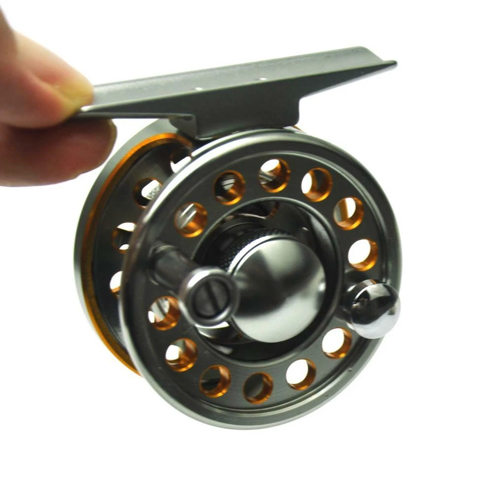 050 Fly Fishing Reel Ice  Fishing Reel Ultra light Left Right hand  52mm Dia.