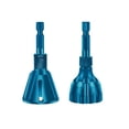 thumbnail image 1 of 2PCS Blue 20/25mm Deburring Tungsten Steel Chamfering Tool, Screw Rod Alloy Edger, 1 of 5