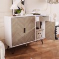 thumbnail image 3 of LLappuil Sideboard Storage Cabinet with Drawer and Height-Adjustable Shelves, 3 of 8