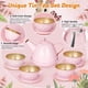 thumbnail image 4 of Set de fiesta de té IaoVueby para niñas pequeñas con 49 piezas de juguetes de princesa, 4 of 7