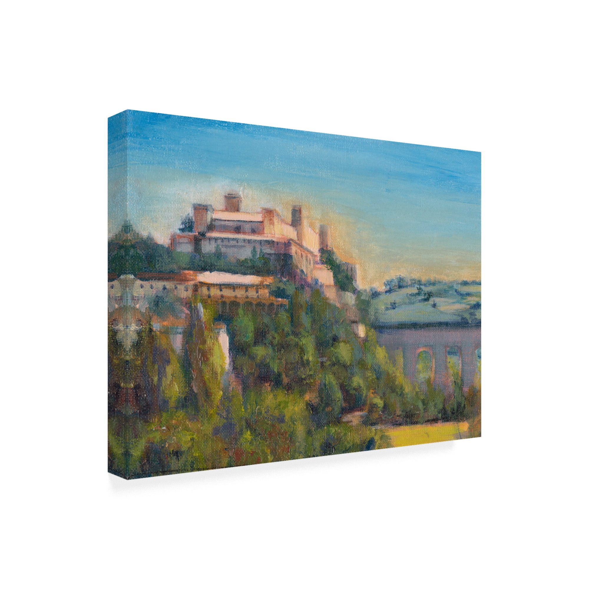 Trademark Fine Art 'Nostalgic Tuscany II' Canvas Art by Sandra Iafrate