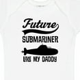 thumbnail image 4 of Inktastic Future Submariner Like Daddy Boys or Girls Baby Bodysuit, 4 of 5