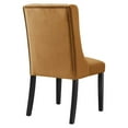thumbnail image 4 of Baronet Performance Velvet Dining Chairs - Set of 2, Cognac, 4 of 7