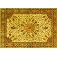thumbnail image 1 of Ahgly Company Indoor Rectangle Persian Yellow Traditional Area Rugs, 8' x 10', 1 of 4