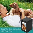 thumbnail image 5 of Urna de cremación de mascotas de madera, caja de recuerdos para perro, gato o perro, marco de fotos Sailing Electrónica, 5 of 5