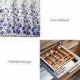 thumbnail image 6 of Placemats Set of 4, Blue Purple Leaves Woven Placemat, Linen Place Mats for Kitchen/Dining Tables, Summer Botanical Eucalyptus Leaves Washable Table Mats for Party, 6 of 8