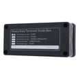 thumbnail image 1 of 5 Way Power Distribution Block DC48V 300A M8 X 5 Heavy Duty Safe Connection Marine Battery Bus Bar for Vehicles Boats RVs, 1 of 7